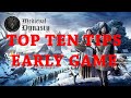 DGA Overviews: Medieval Dynasty - Top Ten Tips for the Early Game