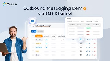 [Demo] Outbound Messaging via SMS Channel | Yeastar P-Series New Update
