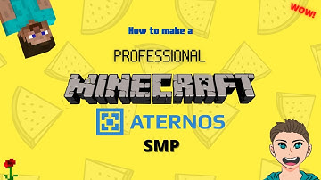 How to make a Professional Aternos Minecraft Server! (FREE) | TUTORIAL - JustJamesific