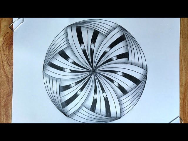 アート・デザイン・音楽 HOW TO DRAW Pattern 548|Zentangle|Zentangle art|Zendoodle art|Zenfloral