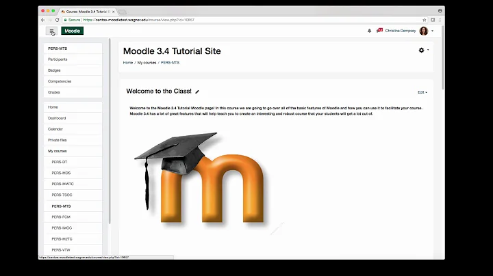 Moodle 3.4 Tutorial Videos-Adding Blocks to Your Moodle Page