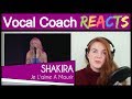 Vocal Coach reacts to Shakira - Je L'aime A Mourir (Live Francis Cabrel Cover))