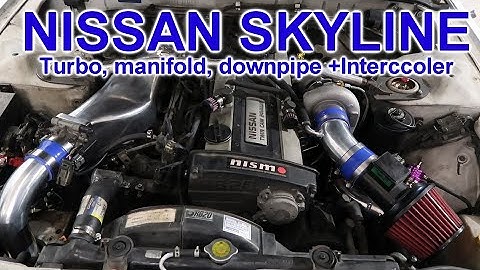 SKYLINE , Intercooler upgrade
