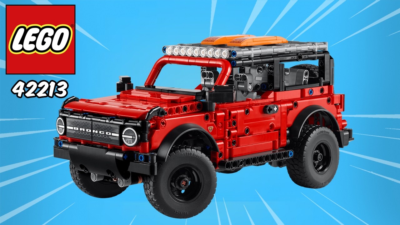 LEGO Ford Bronco SUV 42213 Full Build & Review - YouTube