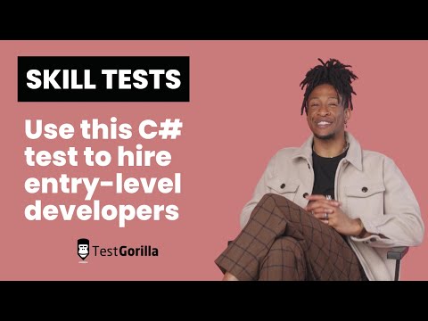 Use our C# test to evaluate entry-level C# developer skills