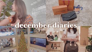 december vlog ♡ pangasinan, airpods &amp; lv unboxing, christmas shopping / kristine abraham