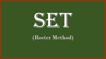 Set Roster Method Tagalog Explanation