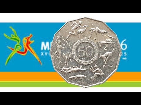 Australia 50 cents 2005 XVIII Melbourne Commonwealth Games