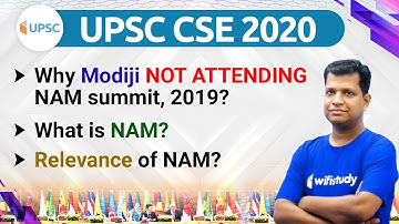 8:00 PM - UPSC CSE 2020 | Special Session by Pawan Sir | 18th NAM Summit 2019