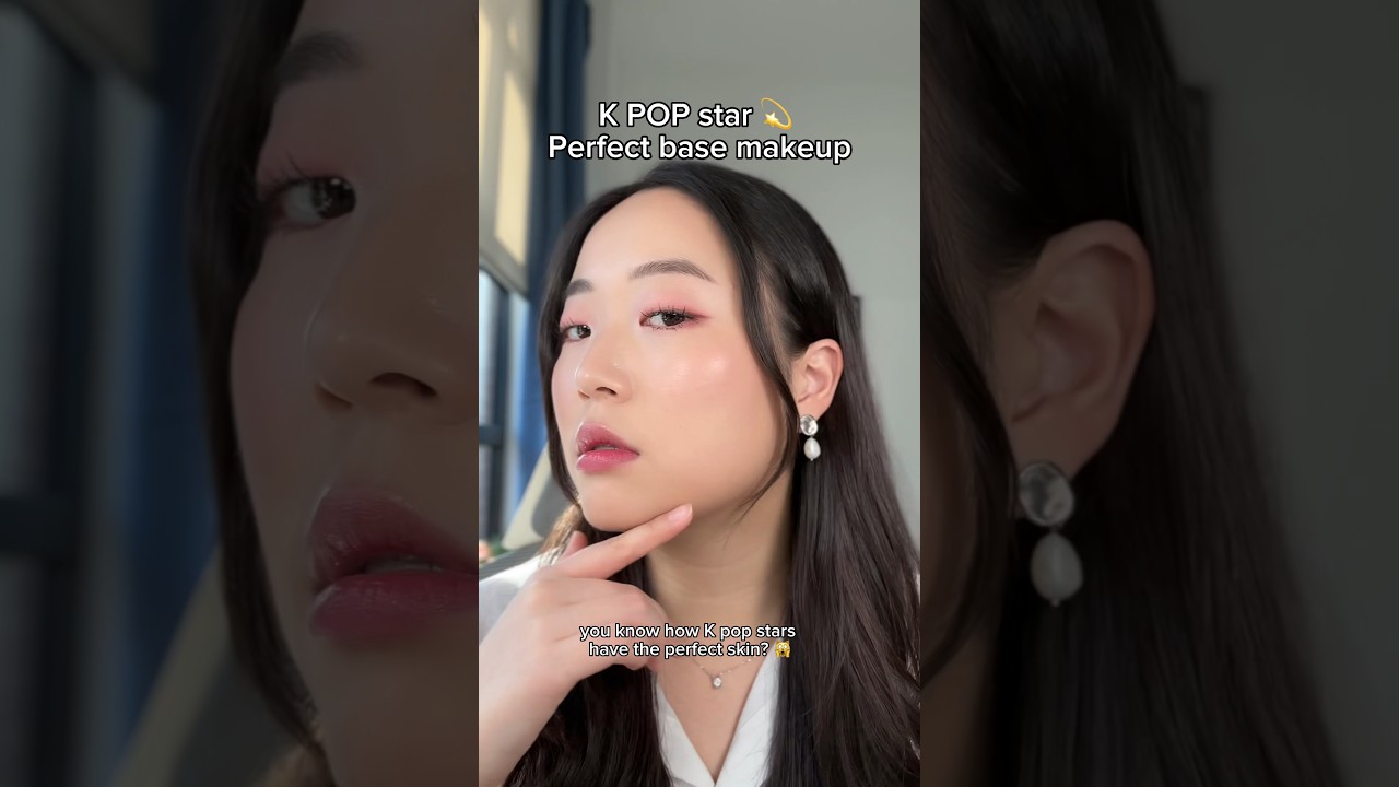 KPOP Base Makeup 💫 #kbeauty #kpopmakeup #koreanmakeup - YouTube