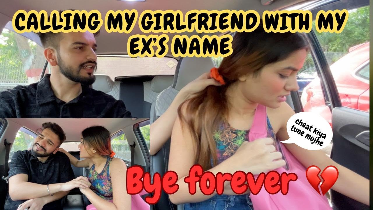 CALLING MY GIRLFRIEND BY MY EX GF NAME PRANK😱 | THAPPAD PAD GAYE AAJ👋 | SIMARR6000