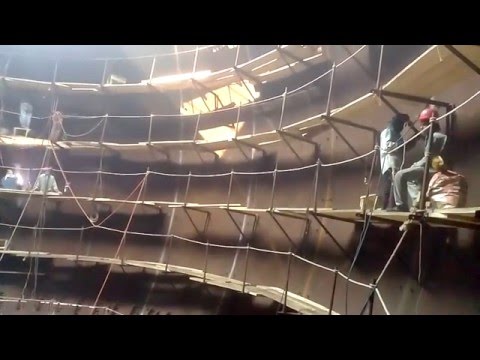 LPG spherical tank welding part 5