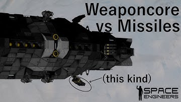Space Engineers: WeaponCore vs Scripted Missiles