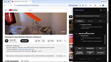 transcriptai chrome extension demo