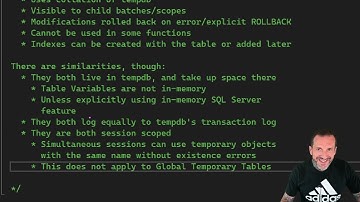 Learn T-SQL With Erik: How to Pick a Temporary Object