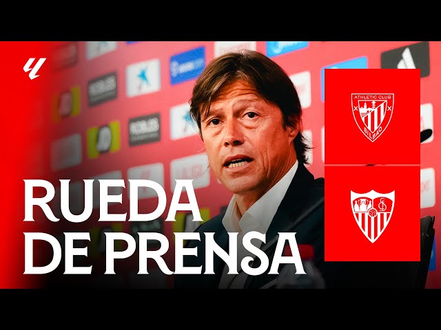 Rueda de prensa de Matías Almeyda #AthleticSevilla | 📡 EN DIRECTO