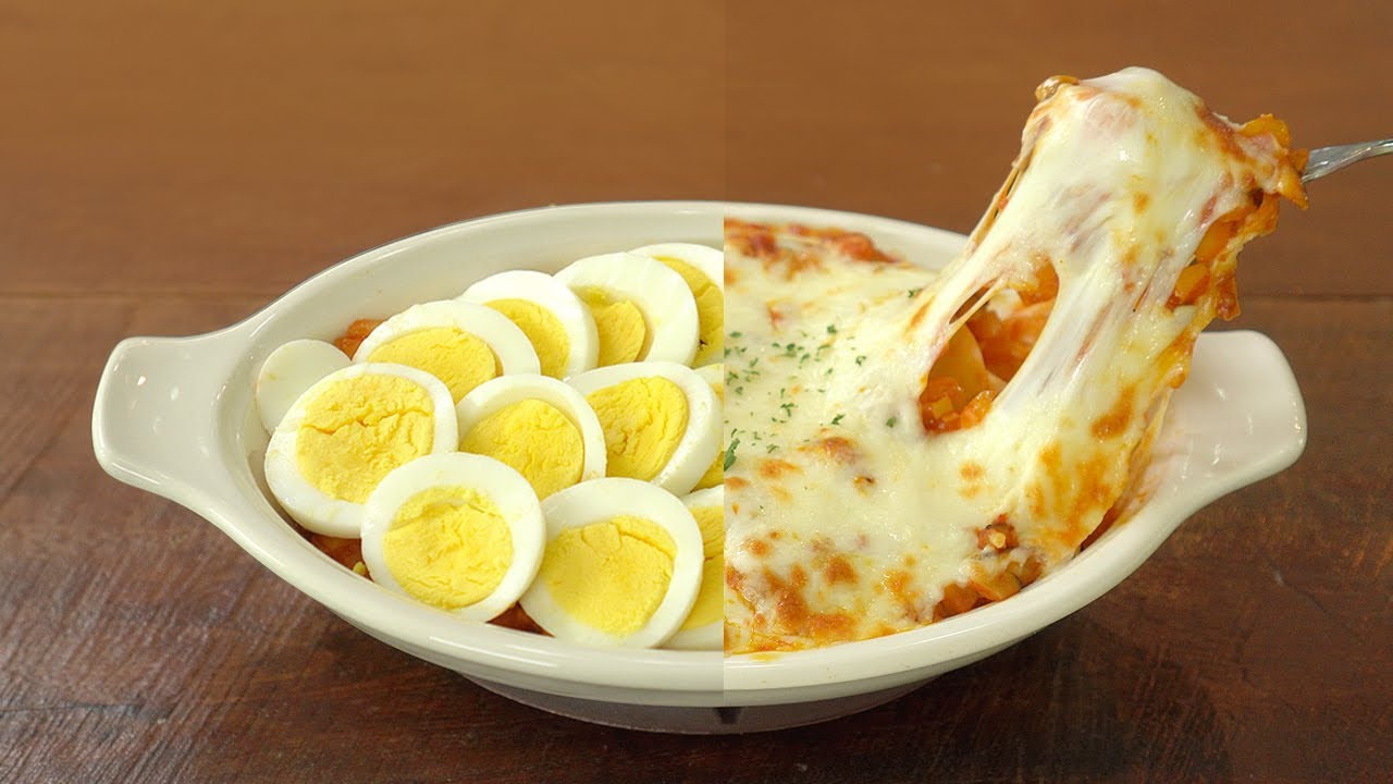 자투리 채소와 계란만 있다면 맛있는 한끼뚝딱, 계란의 재발견 :: 쉬운 계란요리 :: Egg Recipe :: Egg Lasagna :: Brunch Recipe