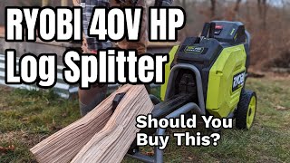 Ryobi 40V HP Battery Log Splitter