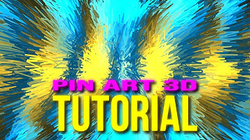 Pin Art 3d backgrounds in After Effects