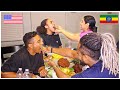 American Friends Trying Ethiopian Food For THE FIRST TIME EVER