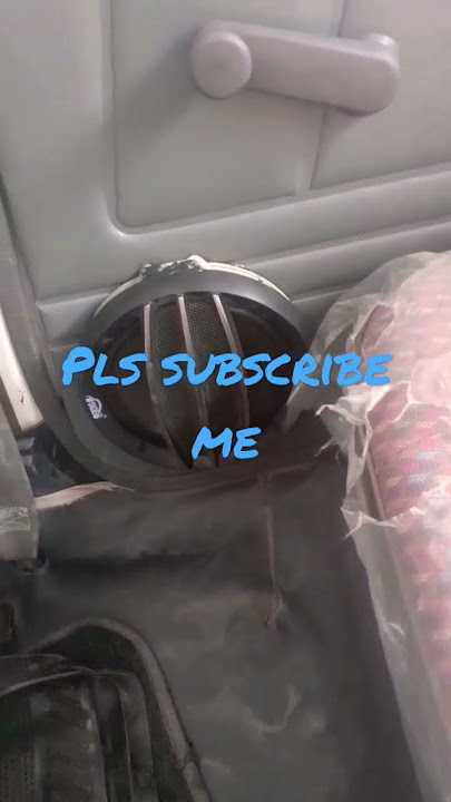 Jvc player mp3 fitting  front door original  and back door honda City new model speakers in mehran