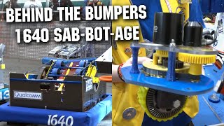 Behind the Bumpers | 1640 SabBOTage | CRESCENDO FRC Robot
