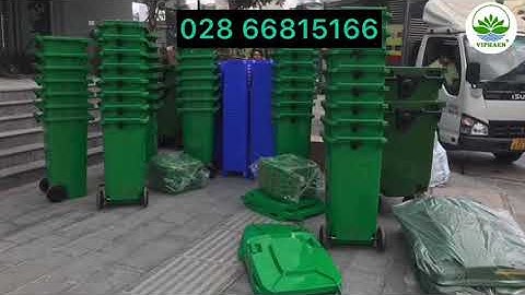 Hướng dẫn cách lắp ráp thùng rác 240 lít / viphaen.com