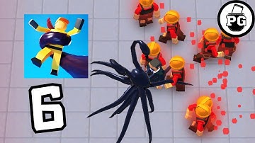 Level 6 and NEW Area 👽 Alien Invasion: RPG Idle Space - Gameplay Walkthrough |Part 6|