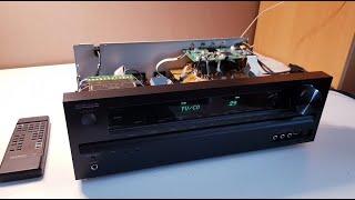 Onkyo TX-SR309 Receiver (2011-12') - Look inside after repair and maintenance