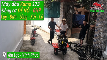 Bàn Giao Máy Xới Đất Đề Nổ 173AT Tới Bác San Tại Yên Lạc Vĩnh Phúc
