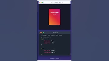 Create This IMPRESSIVE 3D Flip Card with Just HTML & CSS #tutorial #shorts