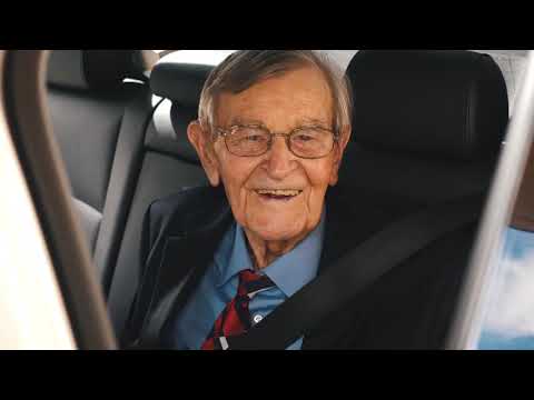 British Airways - 96-year old WWII Veteran gets back in the cockpit with BA Magic.