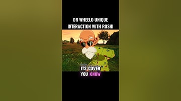 Dr Wheelo Unique Interaction With Roshi 🤯 #crashout #drwheelo #sparkingzero #dragonball #dbz