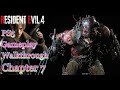 Resident Evil 4 Remake (PS5)- No Damage (Strategy Guide) First Playthrough HARDCORE Chapter 7