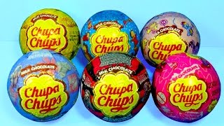 6 Chupa Chups surprise eggs MONSTER HIGH Disney PRINCESS Maya The Bee My Little PONY mymillionTV