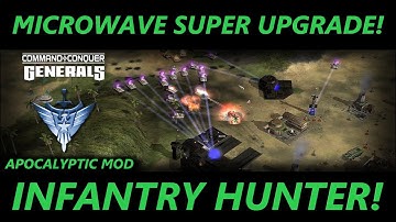 MICROWAVE TANK UPGRADE! Command & Conquer TM Generals Zero Hour 2023 Apocalyptic mod.