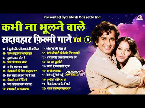 कभी ना भूलने वाले सदाबहार फ़िल्मी गाने VOL -6 | Old Hindi Songs | Superhit Filmi Gaane