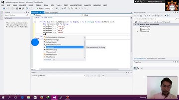 teritorial membuat program ARRAY SATU DIMENSI dengan Microsoft visual studio 212