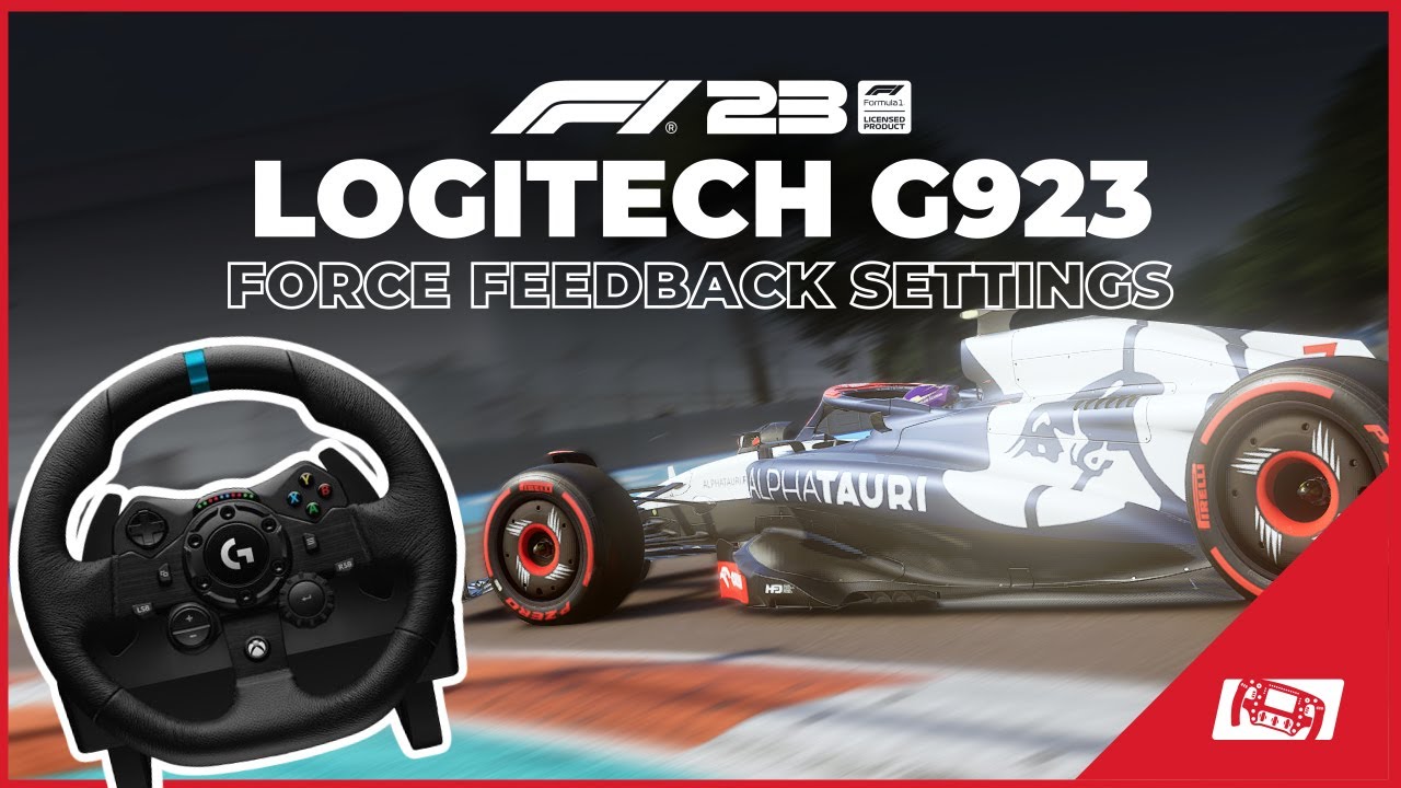 F1 23 Best Logitech G923 Wheel Settings: Xbox, PS5, PC 