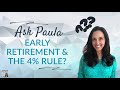 Early Retirement and the Four Percent Rule? | Afford Anything Podcast (Audio-Only)