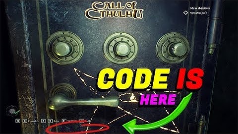 CALL OF CTHULHU SAFE CODE - CHAPTER 7 !!