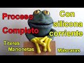 Cómo hacer un títere, marioneta o máscara usando silicona corriente