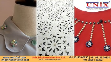 UNIX Pearl Attaching Machine | UNIX Moti Lagane Ki Machine | UNIX Moti Lagawa Ni Machine