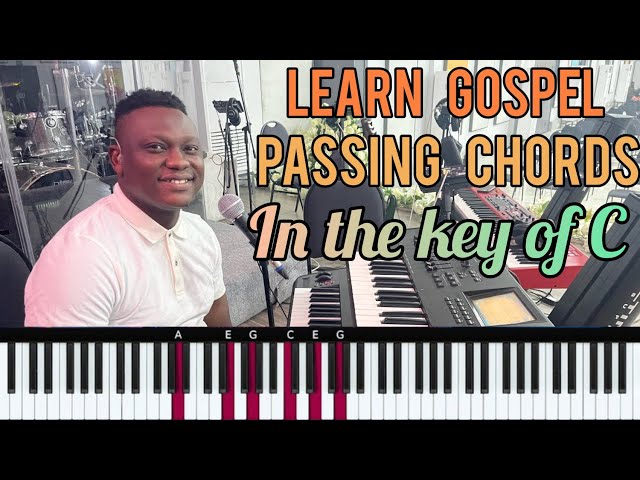 Gospel Piano Breakdown | Learn passing Chords in C Major from Dejikeyz class=