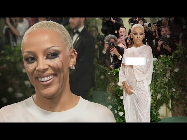 Doja Cat Explains Soaking Wet T-Shirt Look at Met Gala 2024 (Exclusive)