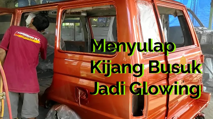 Sulap Kijang Super Dari Busuk Jadi Glowing
