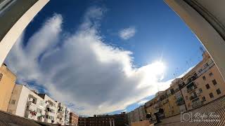 Timelapse nube lenticular sobre València, 19-1-2023