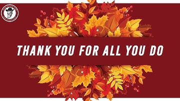 AAC THANKSGIVING VIDEO