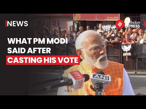Election 2024: PM Modi Addresses Nation As He Casts His Votes