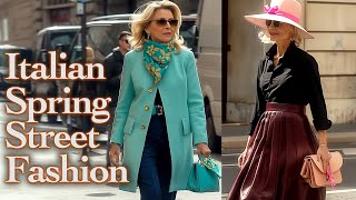 Stunning Spring 2024 Outfit Ideas. Trendy Milan Street Style Looks. How to dress to look elegant